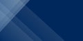 Modern abstract illustration featuring layered dark blue gradient background with translucent geometric shapes and diagonal lines Royalty Free Stock Photo