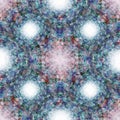 Modern abstract kaleidoscopic pattern background, computer generated graphic