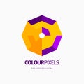 Modern abstract logo or element design. Best for identity and logotypes.