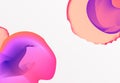 Modern abstract pattern, colorful fluid paint design.