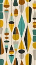 Modern abstract pattern with shapes and colors on a light background for design purposes and decoration Royalty Free Stock Photo