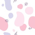 Modern abstract seamless confetti pattern Background for fashion. The template for the cover fabric, books