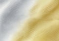 Modern abstract silver gold gradient halftone dot wave pattern background Royalty Free Stock Photo