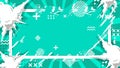 Modern Abstract Teal Comic Style Vector Background Royalty Free Stock Photo