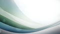 Modern Abstract Wavy Lines Background with Green and Blue Gradient Royalty Free Stock Photo