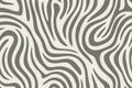 Modern abstract wavy stripes pattern in neutral colors for stylish design Royalty Free Stock Photo