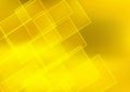 Modern Abstract Yellow Squares Background Royalty Free Stock Photo