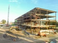 Modern Academic Building Under Construction Royalty Free Stock Photo