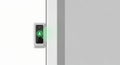 Modern Access Control System with Green Indicator Light Royalty Free Stock Photo