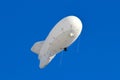 A modern aerostat with a camera attached Royalty Free Stock Photo