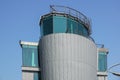 Modern airport`s control tower abandoned Royalty Free Stock Photo