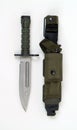 Modern American M9 bayonet Royalty Free Stock Photo