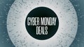 Modern Animation With Cyber Monday Deals Text