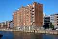 Modern apartement building reopened in old warehouse Royalty Free Stock Photo