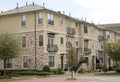 Modern apartment architecture Royalty Free Stock Photo