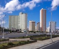 Apartment Blocks Havana Royalty Free Stock Photo