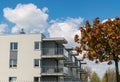 Modern Apartment Building, New Architecture, Complex Exterior Royalty Free Stock Photo