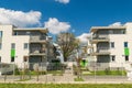 Modern Apartment Building, New Architecture, Complex Exterior Royalty Free Stock Photo