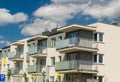 Modern Apartment Building, New Architecture, Complex Exterior Royalty Free Stock Photo