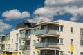 Modern Apartment Building, New Architecture, Complex Exterior Royalty Free Stock Photo