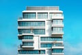 Modern apartment building - real estate exterior Royalty Free Stock Photo