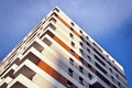 Modern apartment buildings exteriors Royalty Free Stock Photo