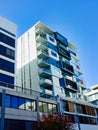 Modern Apartment Building With Cubist Facade