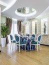 Modern apartment dinning room Royalty Free Stock Photo