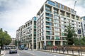 Modern apartment houses in the area Hammersmith, London