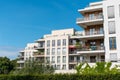 Modern apartment houses in Berlin Royalty Free Stock Photo