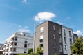 Modern apartment houses in Berlin Royalty Free Stock Photo