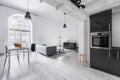 Apartment in industrial style