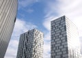 Modern apartments in Almere Royalty Free Stock Photo