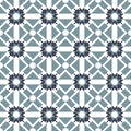 Modern Arabic tile pattern Royalty Free Stock Photo