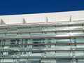 Modern architechure with Blue sky in Barcelona, Spain