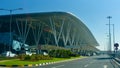 Modern architectural building of Bangalore airport