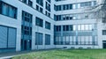 Modern architectural building in the city Berlin Royalty Free Stock Photo