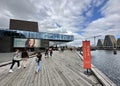 modern architectural building of royal theater Copenhagen