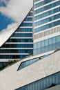 Modern architecture building exterior Royalty Free Stock Photo