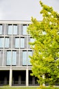 Modern architecture building full of windows Royalty Free Stock Photo