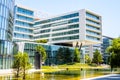 Modern architecture buildings in Austria Europe Royalty Free Stock Photo