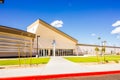 Modern Architecture On Church With Cross Royalty Free Stock Photo