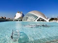 Modern Architecture of the City of Arts and Sciences. Valencia, Spain