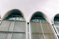 Modern architecture commercial building in historic centre of Lubeck