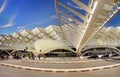 Modern Architecture Design, Train Station Lisbon Royalty Free Stock Photo
