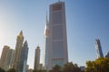 High rise and modern buildings in Dubai, UAE Royalty Free Stock Photo