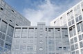 Modern architecture. Modern office building in Hamburg Royalty Free Stock Photo