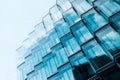 Modern  architecture, office building glass facade Royalty Free Stock Photo