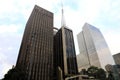 Modern Architecture Office Buildings in Paulista Avenue in Sao Paulo, Brazil