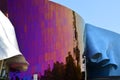 Modern Architecture at Seattle Center in the City of Seattle at the Puget Sound, Washington